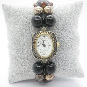Women's Geneva Quartz Analog Dial Causal Oval Watch (D992)
